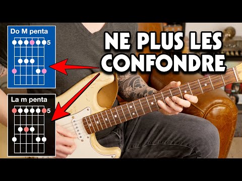 Gammes pentatoniques : Do majeur VS La mineur