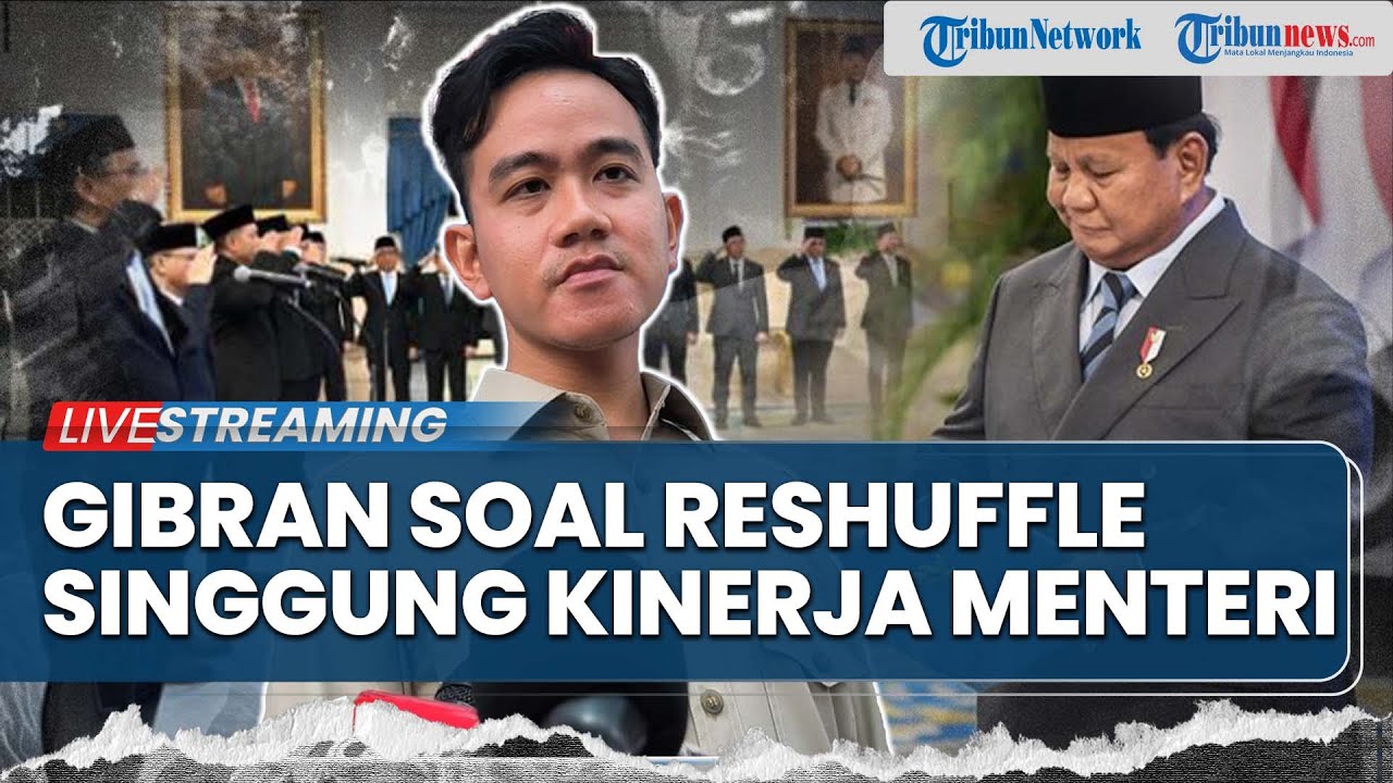 🔴Wapres Gibran Beber soal Reshuffle Kabinet hingga Relawan Jokowi Marah ke Prabowo Budi Arie Dicopot