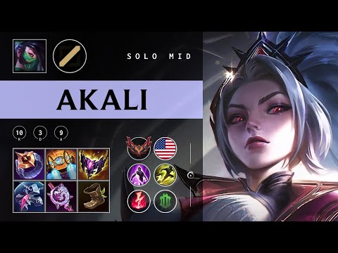 Akali Mid vs Lissandra - NA Grandmaster Patch 25.22