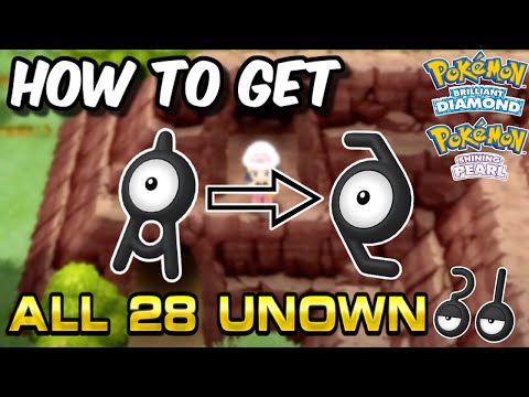 HOW TO CATCH ALL 28 UNOWN FORMS in Brilliant Diamond & Shining Pearl!! | Trainer Tips With Tom