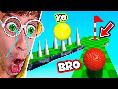 ONLY HOLE IN ONE Troll 😂⛳! (impossible) - GOLF IT #16 TEKENDO