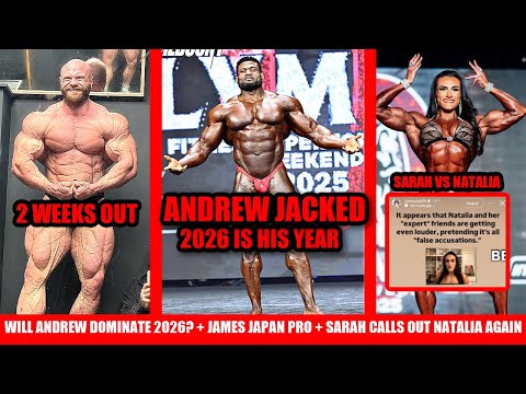 is 2026 Andrew Jacked's Year? + Sarah Villegas Still Taking Shots at Natalia + James 2 Weeks Out