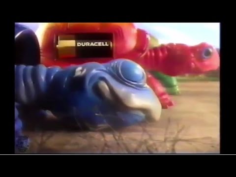 1990's Duracell Battery Turtle Race TV Commercial Copper Top Tops Them All