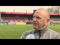 Interim-trainer André Hoekstra: "Poldervaart heeft wel stempel gedrukt op spel Excelsior"