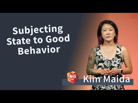 Subjecting State to Good Behavior - Kim Maida | NG-DE 2019