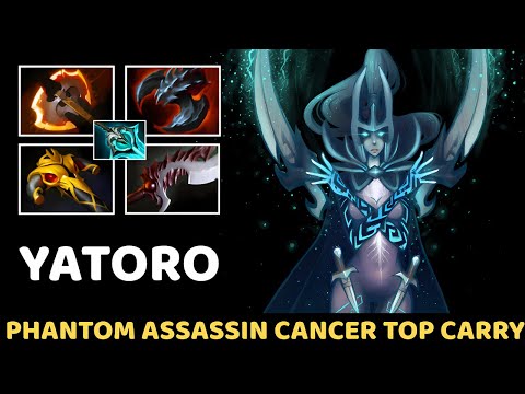 YATORO [Phantom Assassin] Cancer Top Carry No Mercy 7.38 Dota 2