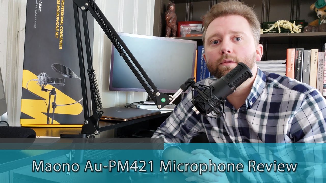 THE PODCAST MIC - Maono AU-PM421 Microphone Review - YouTube