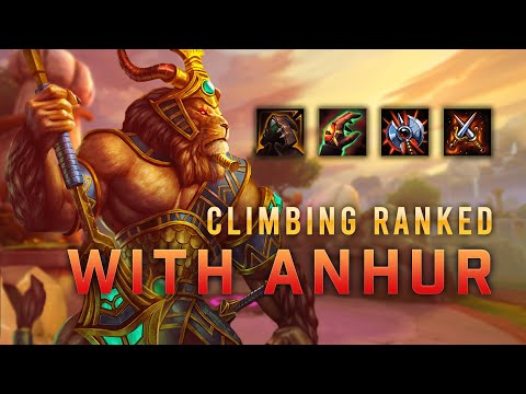 PokeCat SLAMS the Ranked Scene with ANHUR!! - SMITE Ranked