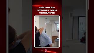 Selim İmamoğlu savunmasını yapmak üzere Silivri'deki duruşma salonuna 