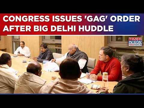 Congress Issues ‘Gag’ Order To Netas Post Crucial Delhi Meet | Alliance With DMK Faces ‘Turbulence’?