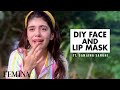 DIY Face Scrub And Lip Mask For Glowing Skin Ft. Sanjana Sanghi | Femina