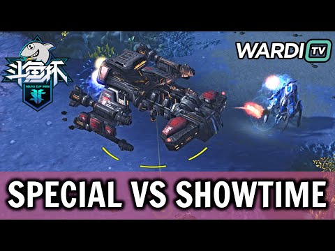 SpeCial vs ShoWTimE - BATTLECRUISER ALL IN? Douyu Cup 2020 (TvP)