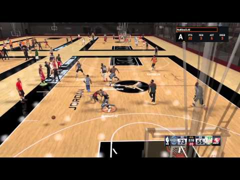 NBA 2K15_Karl stylin on my 3pt after backcourt steal