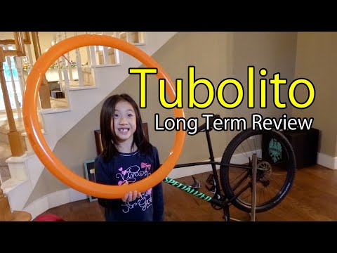 Tubolito Tube Install & Long Term Review / Lightest Bicycle Inner Tube Tire / 29er MTB S TUBO Bike