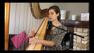 Too Long - Yael Naim (Harp Cover by Pia Salvia)