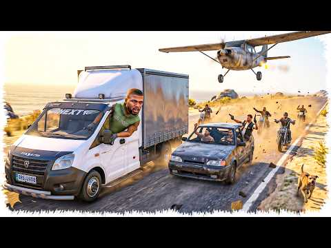 Джонни ГАЗЕЛЬМЕН ЖҮК ТАСУМЕН айналысты 🚚💰 (GTA V)