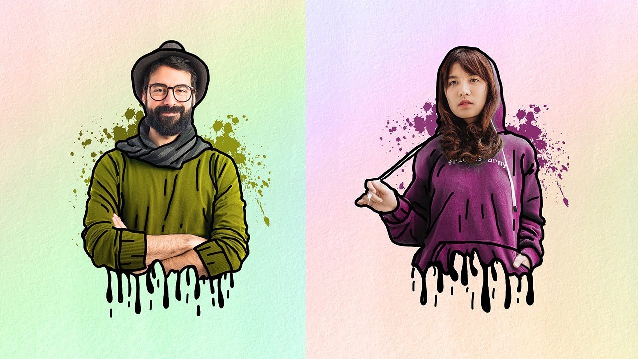 Splatter effect photoshop tutorials by Rafy