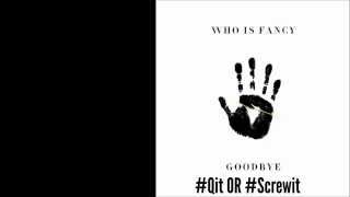 Who Is Fancy - Goodbye Audio and Lyrics