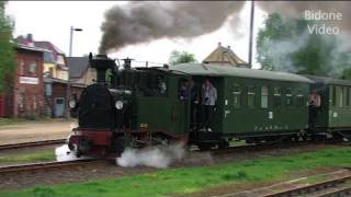 preview picture of video 'Dampflok - IK Nr.54 - Steam Train - 2/2 - Zug'