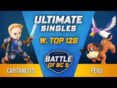 Capitancito (Mii Sword/Gun) vs Peru (Duck Hunt) - Ultimate Singles Winners Top 128 - Battle of BC 5