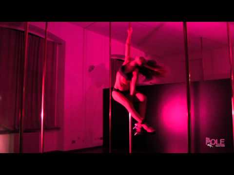Marion Crampe at Milan Pole Dance Studio