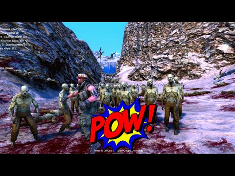 Army of a 1000 Zombies - Chuck Norris vs. The World!