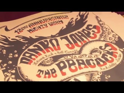 12 ans MIGHTY WORM : Danko Jones + The Peacocks + Graffen @ La Rodia / Besançon - 27/11/15