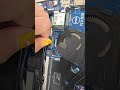 Dell laptop battery connection #technicianlady #dell