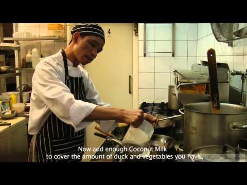 Chef Chaloem Chaiseeha's Kaeng Ped Bed Yang: Duck in Red Curry