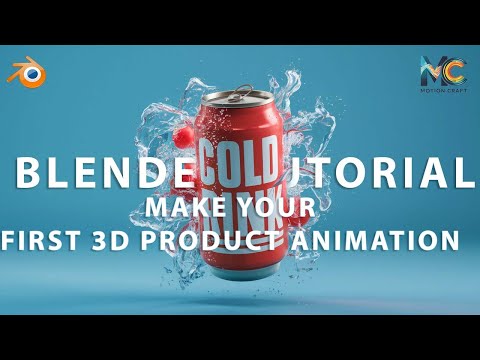 Blender Tutorial: Make Your First 3D Product Animation - Modeling | Part 1