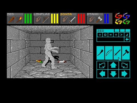 Apple IIGS Game: Dungeon Master (1989 FTL)