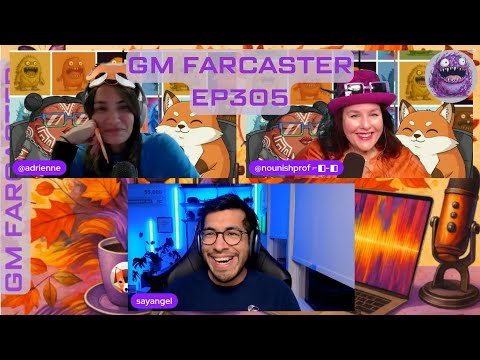 Farcaster Halloween–One Pumpkin Warplet Away from Chaos: GM Farcaster ep305 with @sayangel
