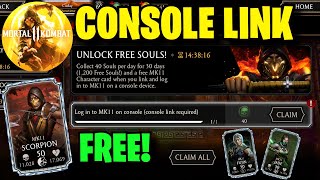 MK Mobile How to Console Link: Free Diamond Card + 1,200 Souls!