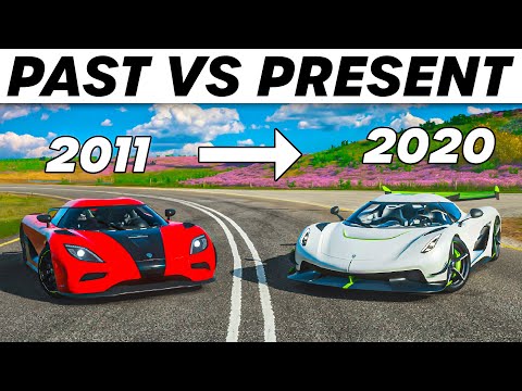 Forza Horizon 4 | How Much Faster Have Koenigsegg's Got In 9 Years? | Agera VS Jesko!!!