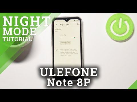 How to Activate Eye Comfort Mode in ULEFONE Note 8P – Night Mode