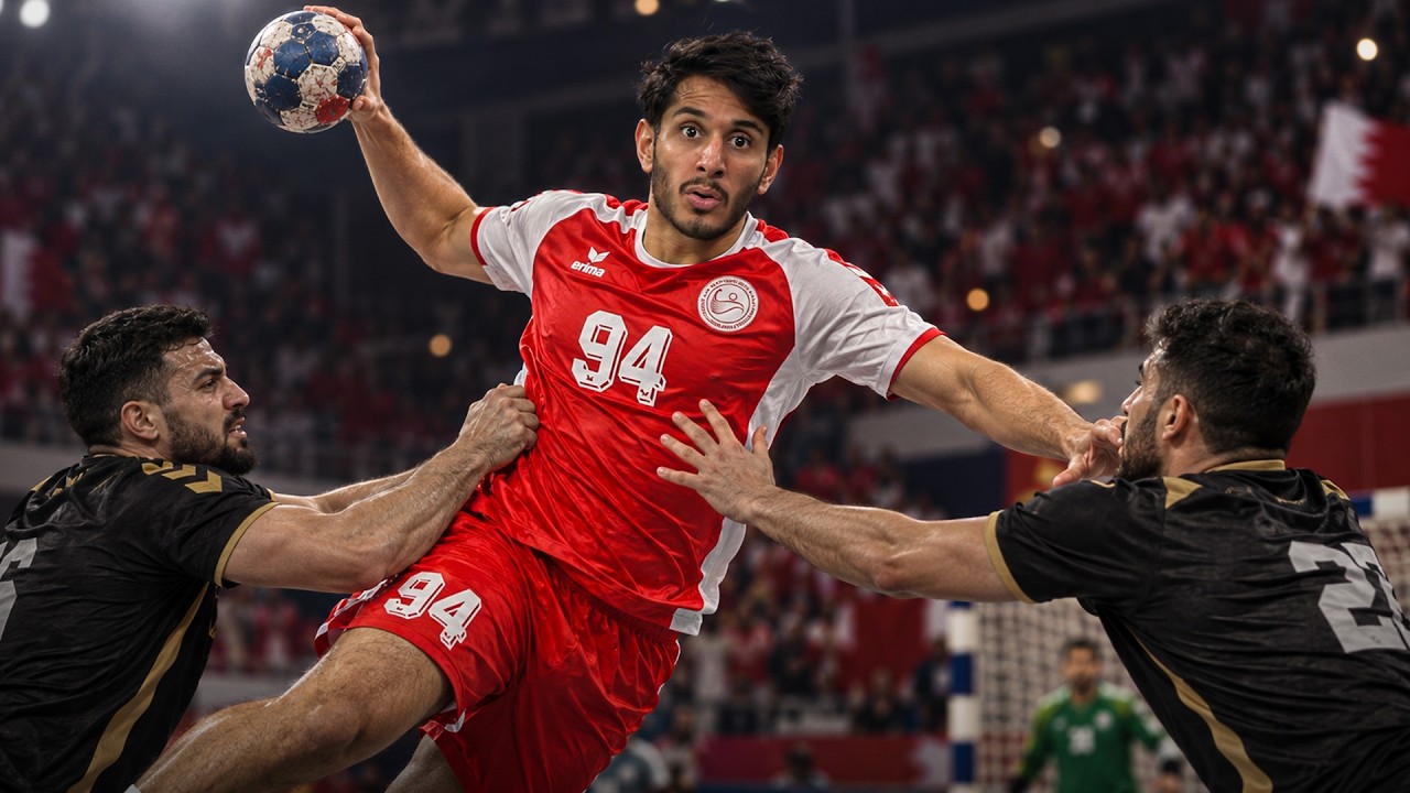 كل أسرار لعبة كرة اليد 🤾🏽‍♂️🇧🇭 #عمر_يجرب