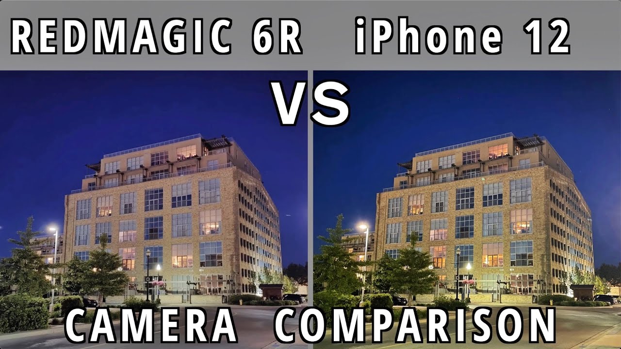 REDMAGIC 6R VS iPhone 12 - Camera Comparison!