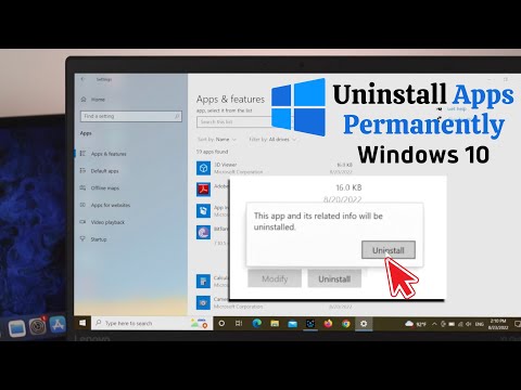 Windows 10: How to Uninstall Programs Permanently! 『Uninstall Software』