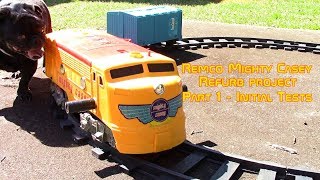 Remco Mighty Casey Refurb Project Part 1 - Initial tests