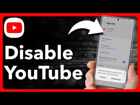 How To Disable YouTube App On Android