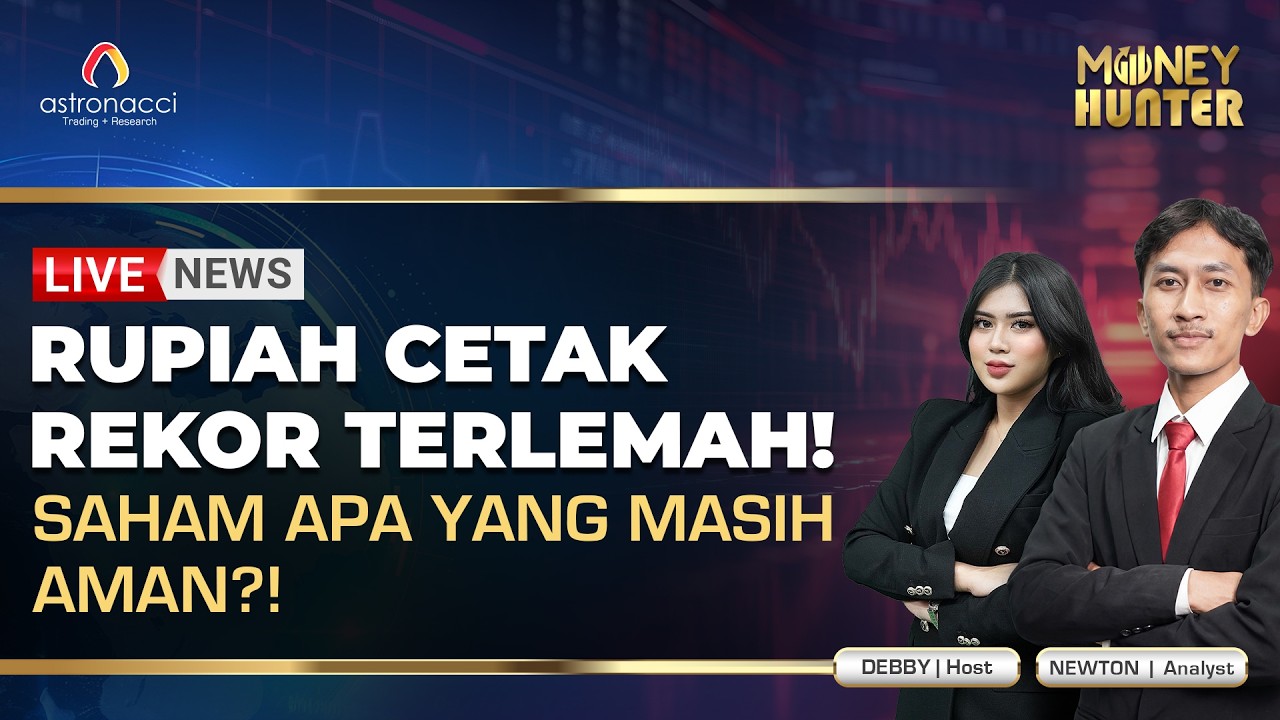 Rupiah Tembus Level Terlemah! Saham Apa yang Masih Aman di Tengah Tekanan?
