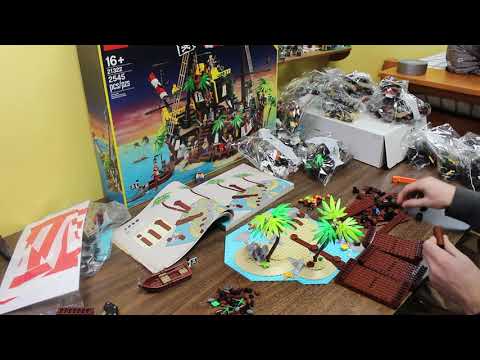 Lego idea's: Pirates of Barracuda Bay Speed Build