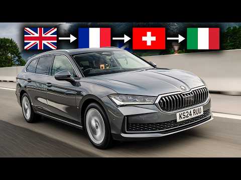Thumbnail for We Took the New Skoda Superb on a Grand Tour | 1000 mile European Road Trip by Grand tourer, video, Car, vide