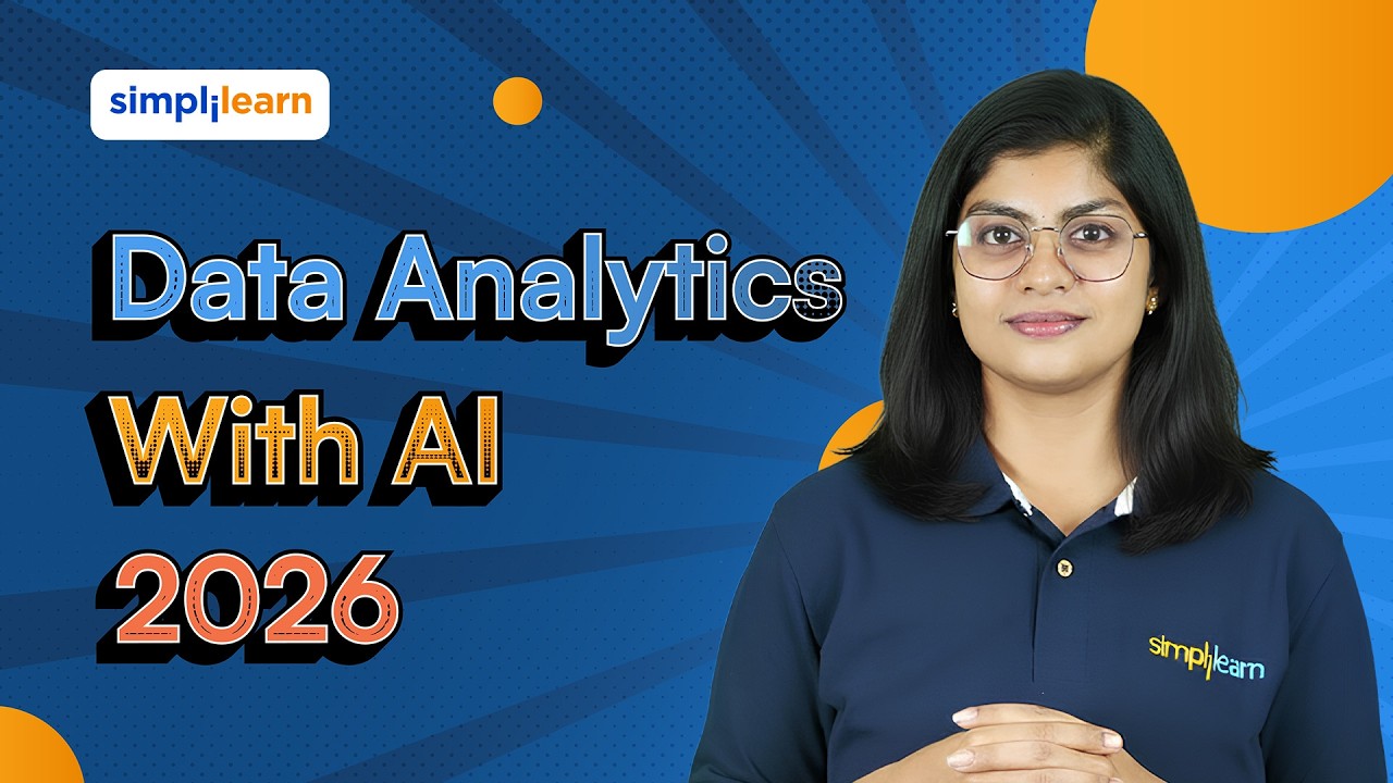 Data Analytics With AI |How To Use AI In Data Analytics | Automate Analytics With AI | Simplilearn