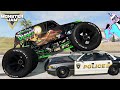 Monster Jam Insane Racing and Crashes #2 | BeamNG Drive