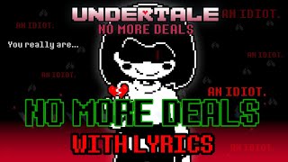 Cover art for No More Deals