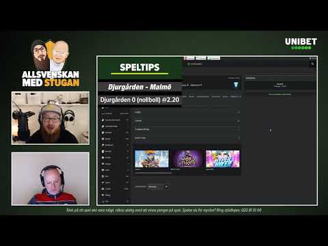 Speltips Djurgården - Malmö | Måndag 3/5