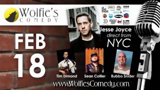 Wolfie's GRAND OPENING - Jesse Joyce, February 18