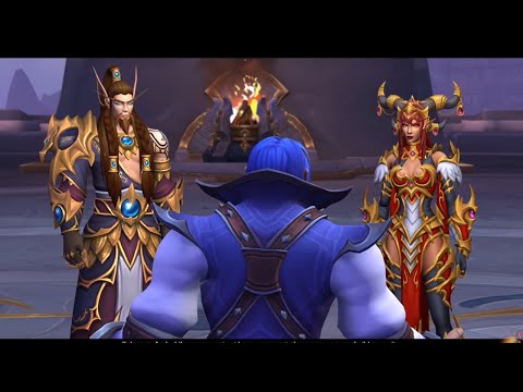 Post-raid Cutscene (Returning to Valdrakken) - Cutscene - World of Warcraft Dragonflight