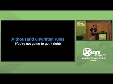 Contributing to Xen: An Introduction - George W. Dunlap, XenServer Business Unit
